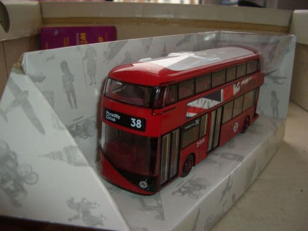 Corgi GS89201 NBFL First New Boris Bus for London Transport Route 38 Picadilly
